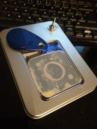 Passwortsafe RFID gesichert