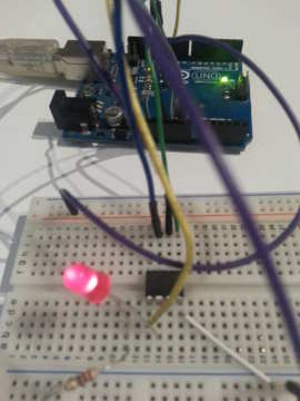 Arduino Uno als ISP Aduino Uno uns attiny45
