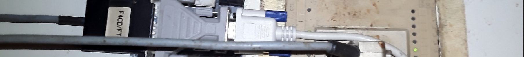 abel mit Kösterbox im Stecker -> Serieller Adabter 24/9  -> serielles Kabel